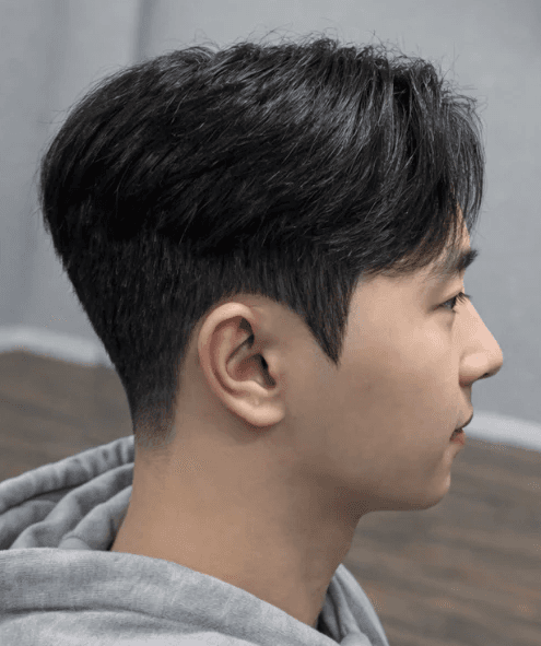 Down Perm — Korean men's hairstyle